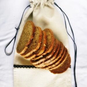worek na pieczywo podluzny z chlebem